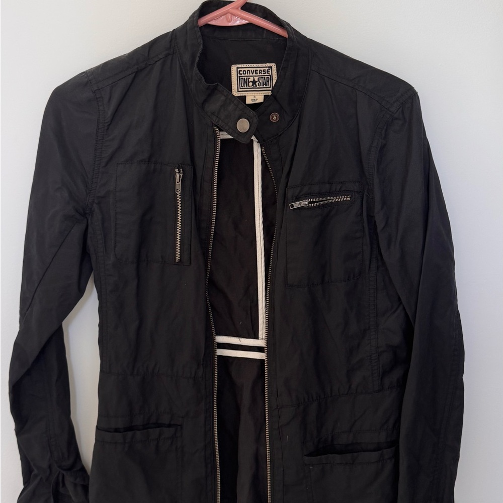 Converse Women's Black Lightweight Jacket